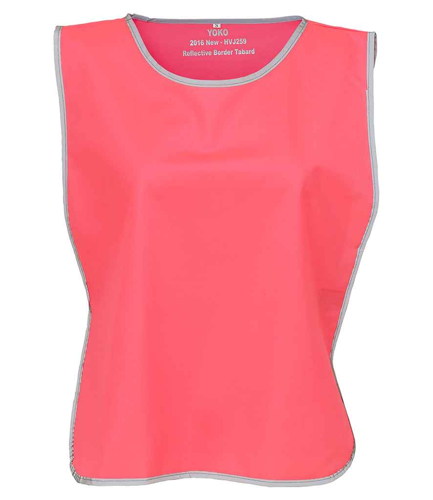 Yoko Hi-Vis Reflective Border Tabard YK100