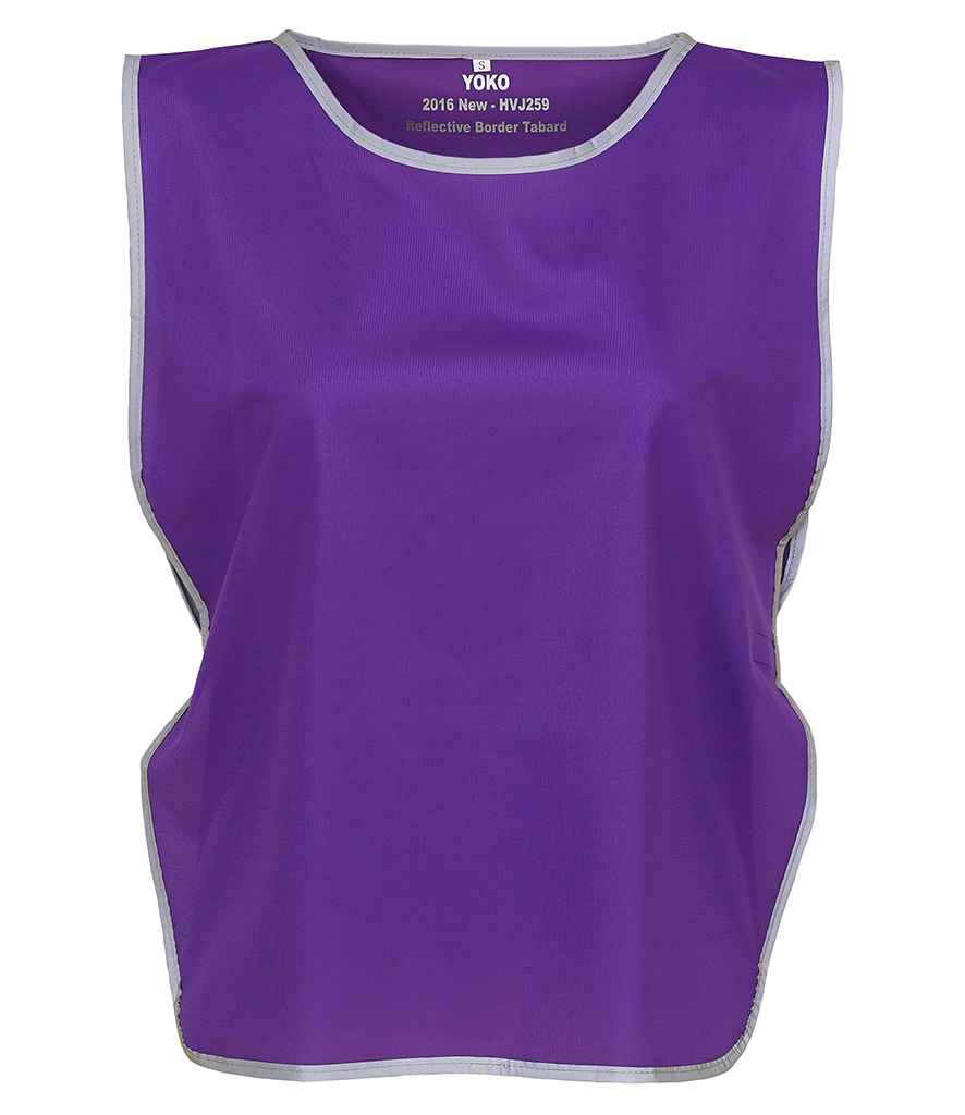 Yoko Hi-Vis Reflective Border Tabard YK100