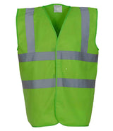 Yoko Hi-Vis Two Band and Braces Waistcoat YK102
