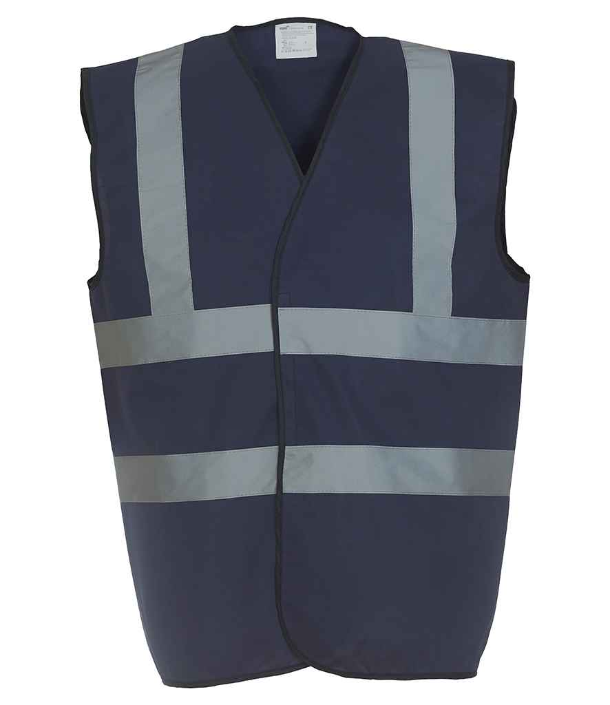 Yoko Hi-Vis Two Band and Braces Waistcoat YK102