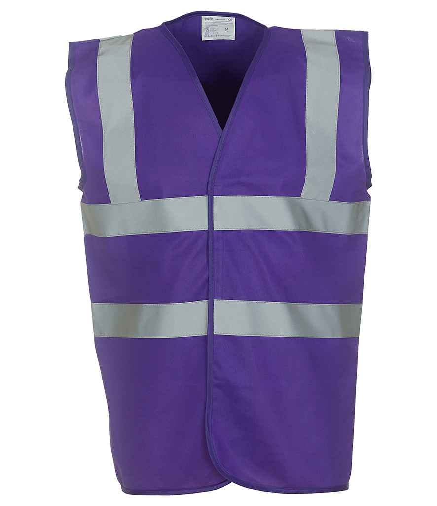 Yoko Hi-Vis Two Band and Braces Waistcoat YK102