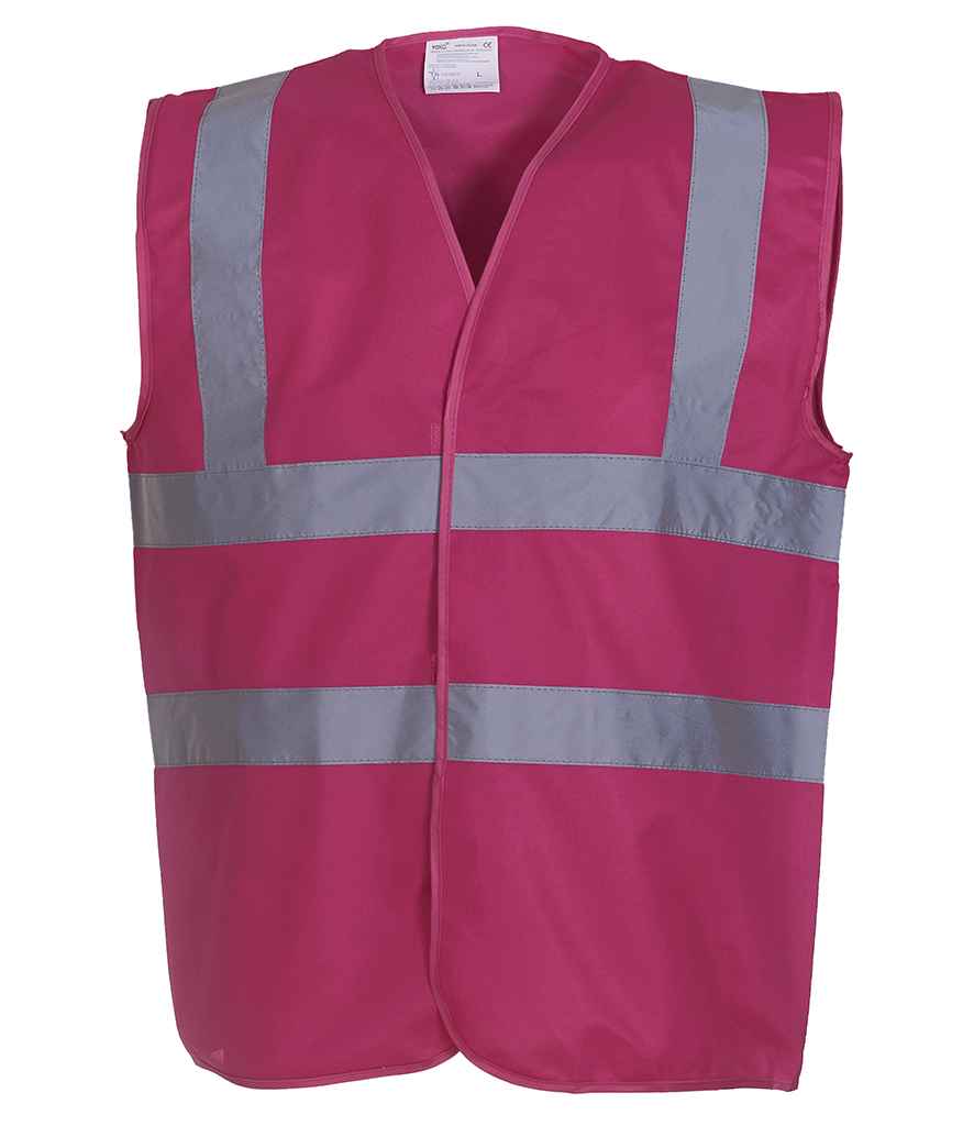 Yoko Hi-Vis Two Band and Braces Waistcoat YK102