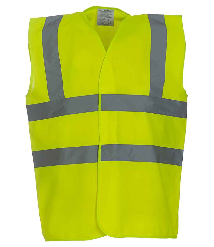 Yoko Hi-Vis Two Band and Braces Waistcoat YK102