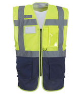Yoko Hi-Vis Top Cool Open Mesh Executive Waistcoat YK107