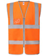 Yoko Zip ID Two Band & Braces Waistcoat YK113