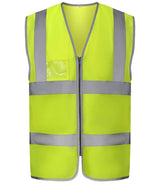 Yoko Zip ID Two Band & Braces Waistcoat YK113