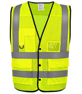 Yoko Superior Eco Mesh Button Waistcoat YK114