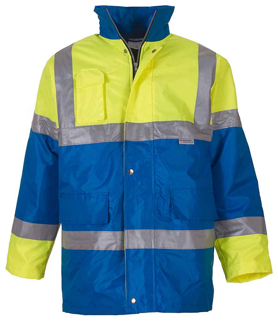 Yoko Hi-Vis Contrast Jacket YK205