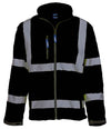 Yoko Hi-Vis Soft Shell Jacket YK206 - front view
