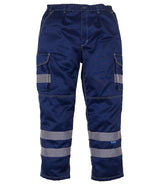 Yoko Hi-Vis Cargo Trousers with Knee Pad Pockets YK301