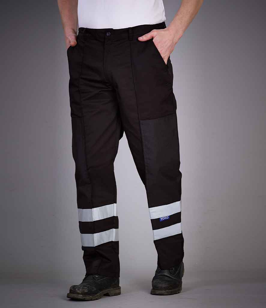 Yoko Reflective Poly/Cotton Ballistic Trousers YK302