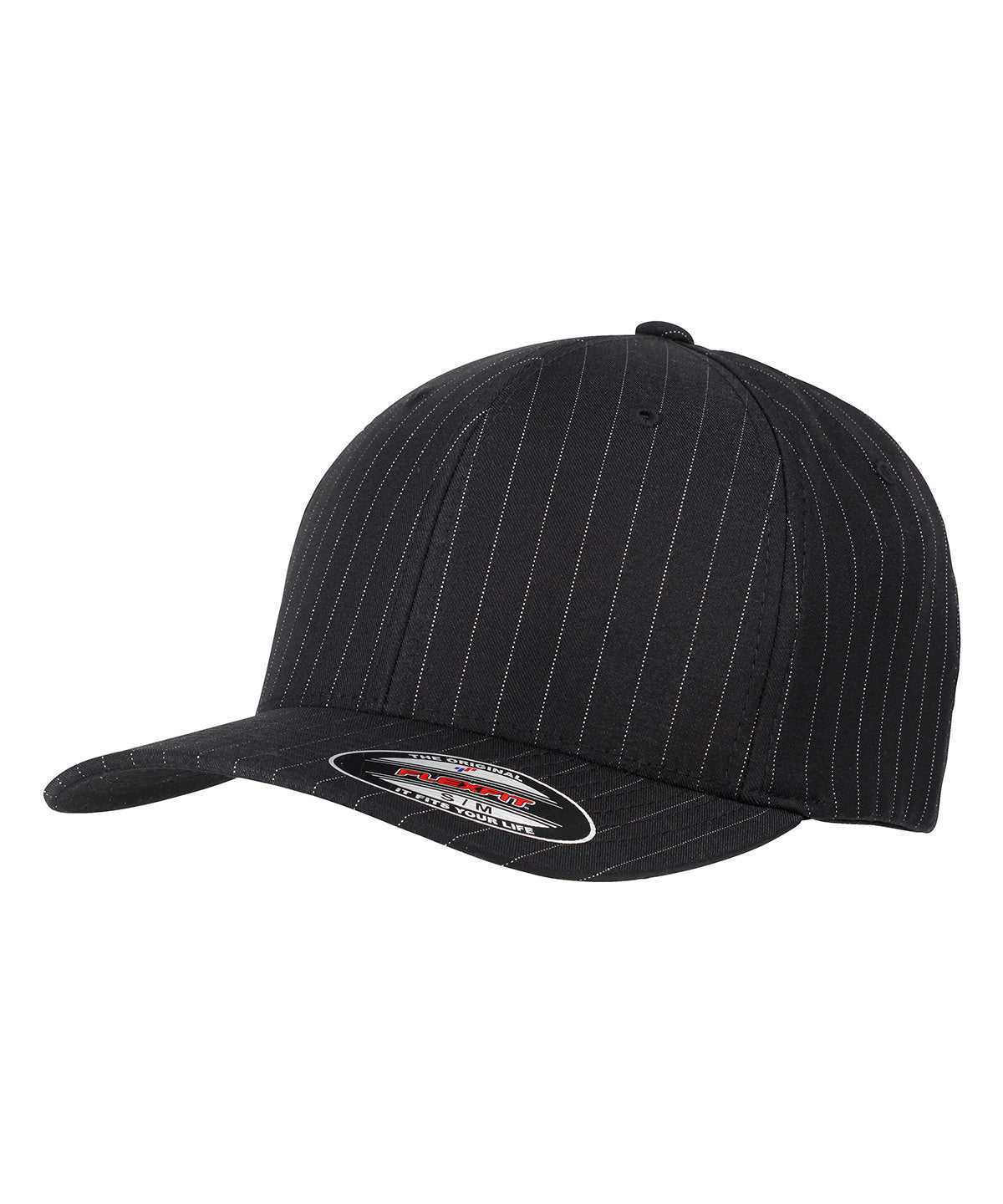Flexfit by Yupoong Flexfit pinstripe (6195P) YP015 - Black/White