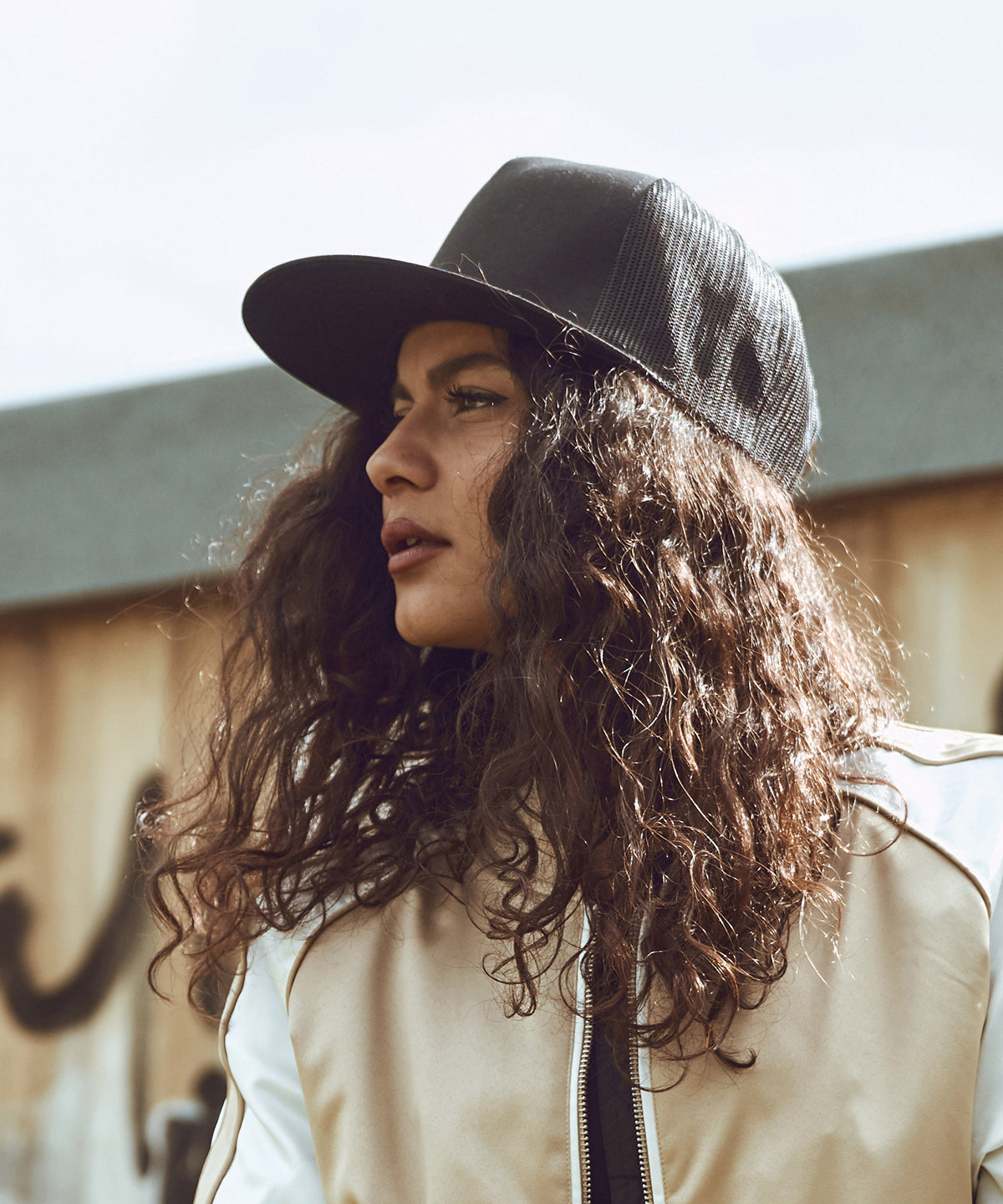 Flexfit by Yupoong 5-Panel retro trucker cap (6506) YP049 - Black