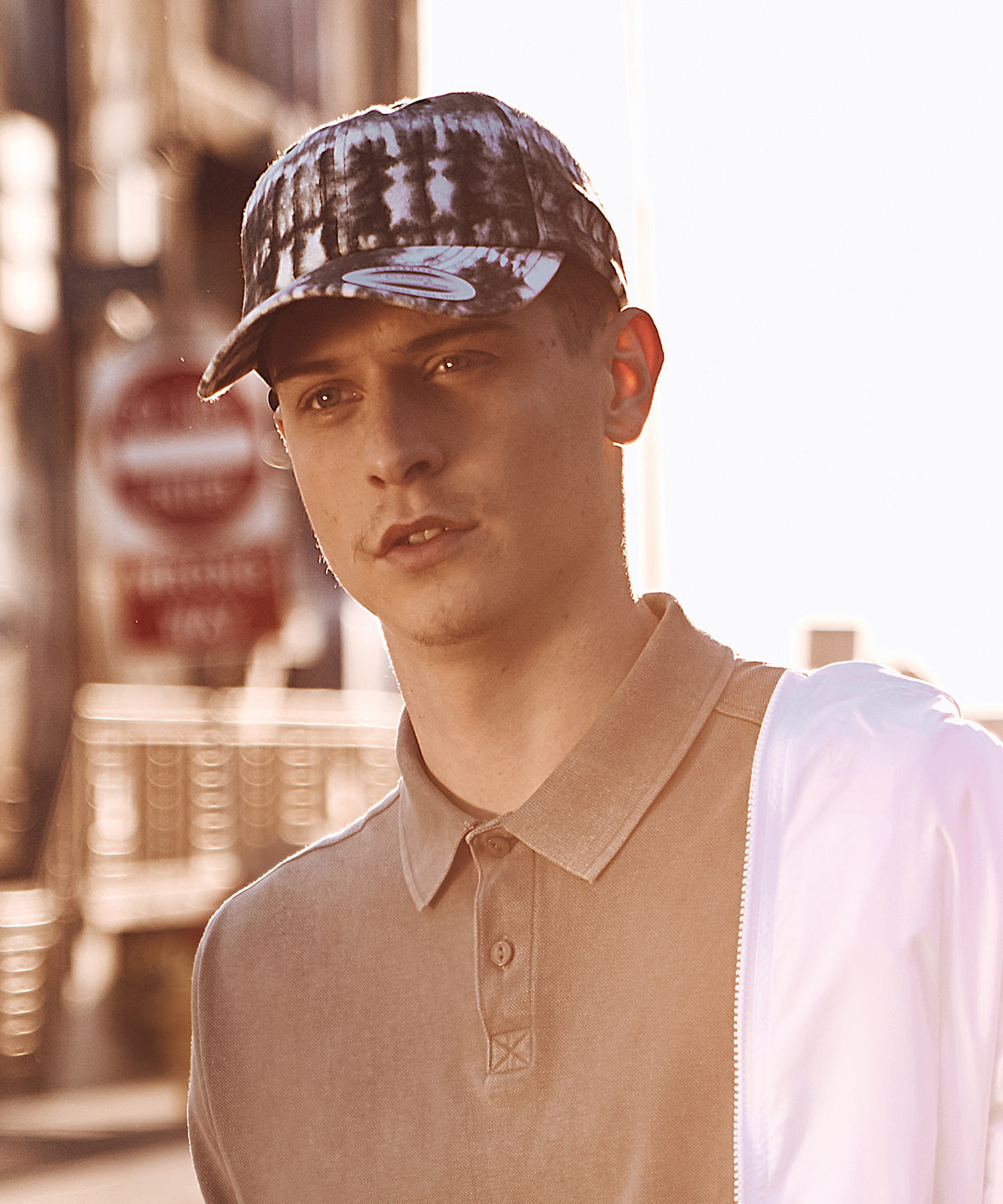 Flexfit by Yupoong Low-profile tie-dye cap (6245TD) YP099 - Grey