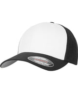 Flexfit by Yupoong Flexfit mesh coloured front (6511CF) YP126 - Black/White/Black