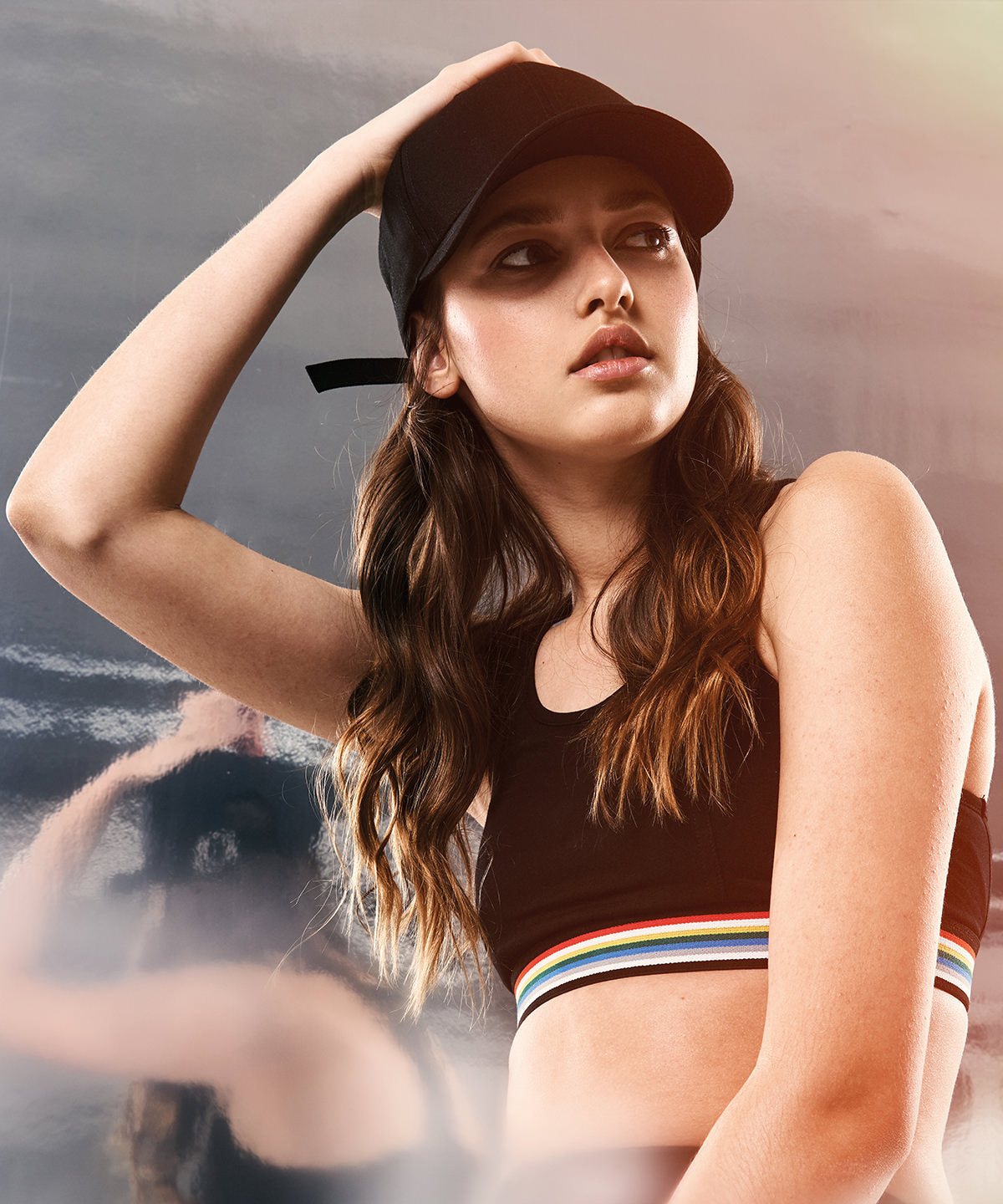 Flexfit by Yupoong 6-panel curved metal snap (7708MS) YP138 - Black