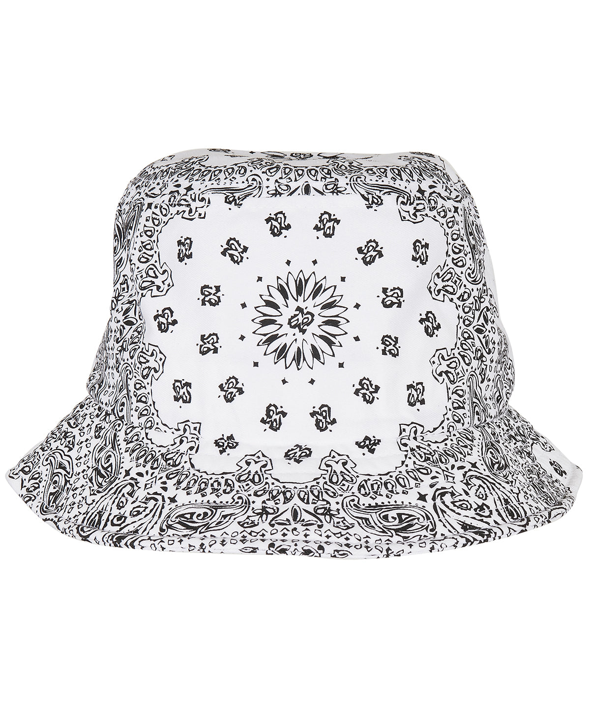 Flexfit by Yupoong Bandana print bucket hat (5003BP) YP140 - Black