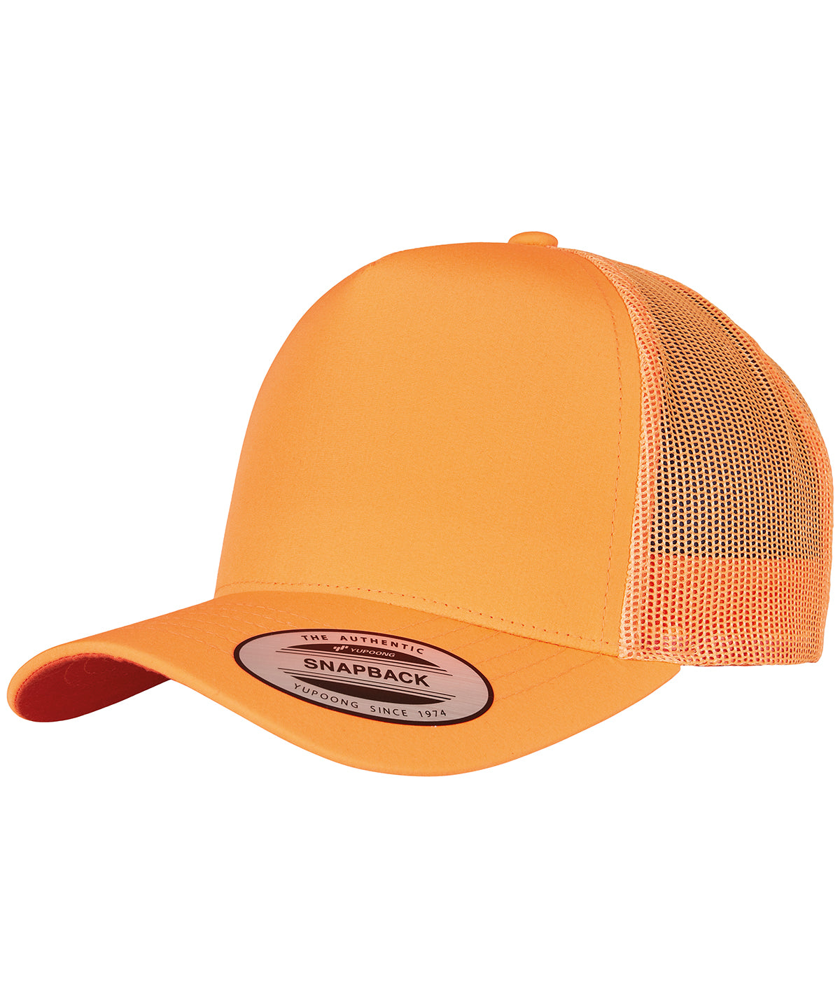 Flexfit by Yupoong Neon retro trucker (6506NT) YP163 - Neon Orange