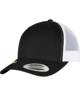 Flexfit by Yupoong YP classics recycled retro trucker cap 2-tone (6606RT) YP164 - Black/White
