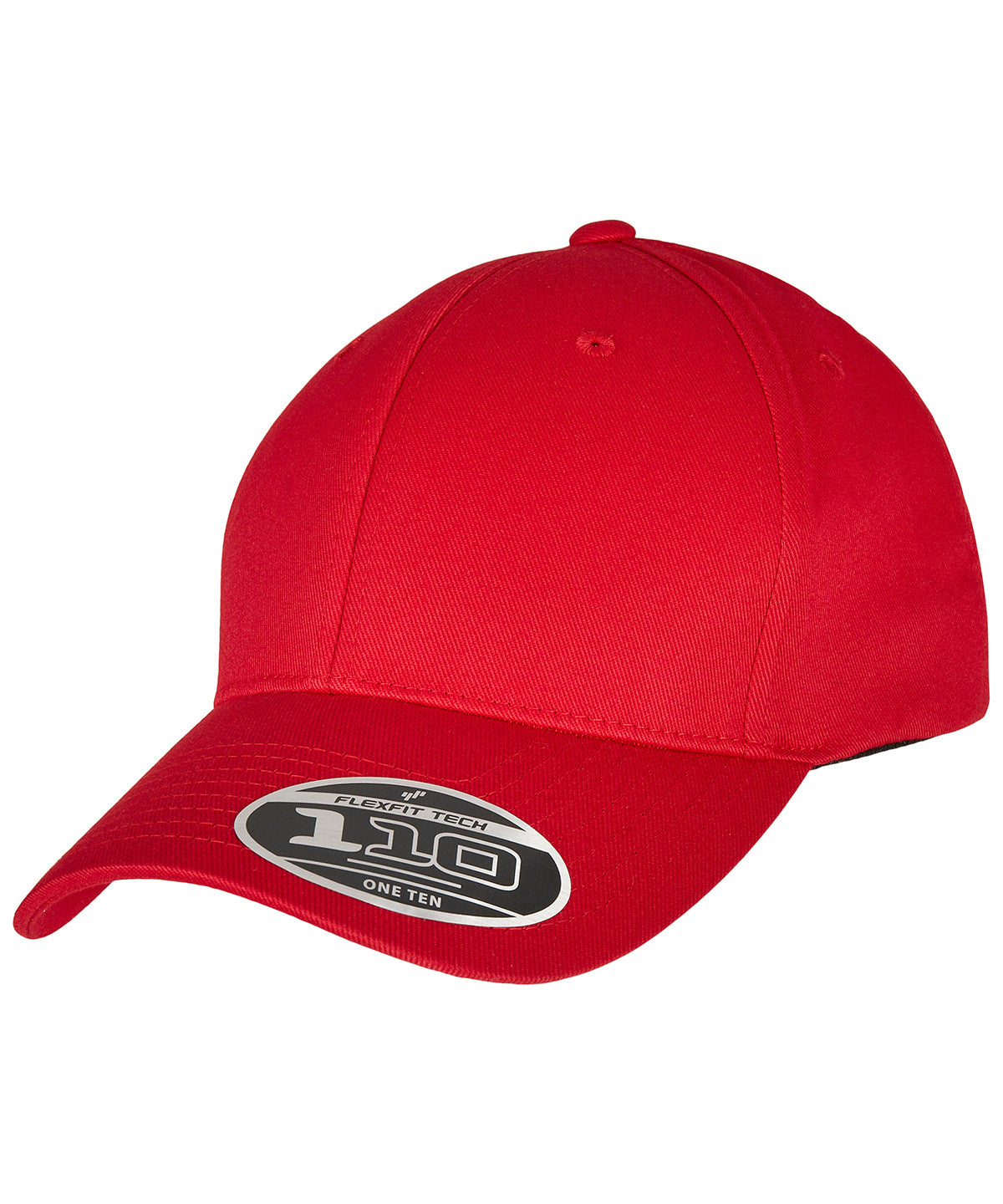 Flexfit by Yupoong Flexfit 110 curved visor snapback YP177 - Black