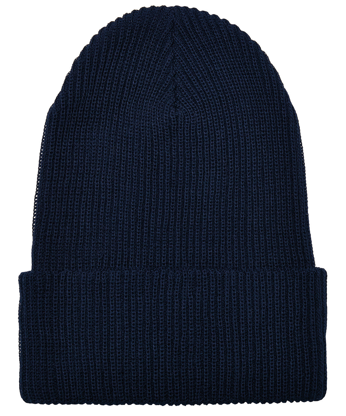 Flexfit by Yupoong Recycled yarn ribbed knit beanie (1504RY) YP191 - Black