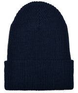 Flexfit by Yupoong Recycled yarn ribbed knit beanie (1504RY) YP191 - Black
