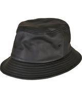 Flexfit by Yupoong Imitation leather bucket hat (5003IL) YP201 - Black