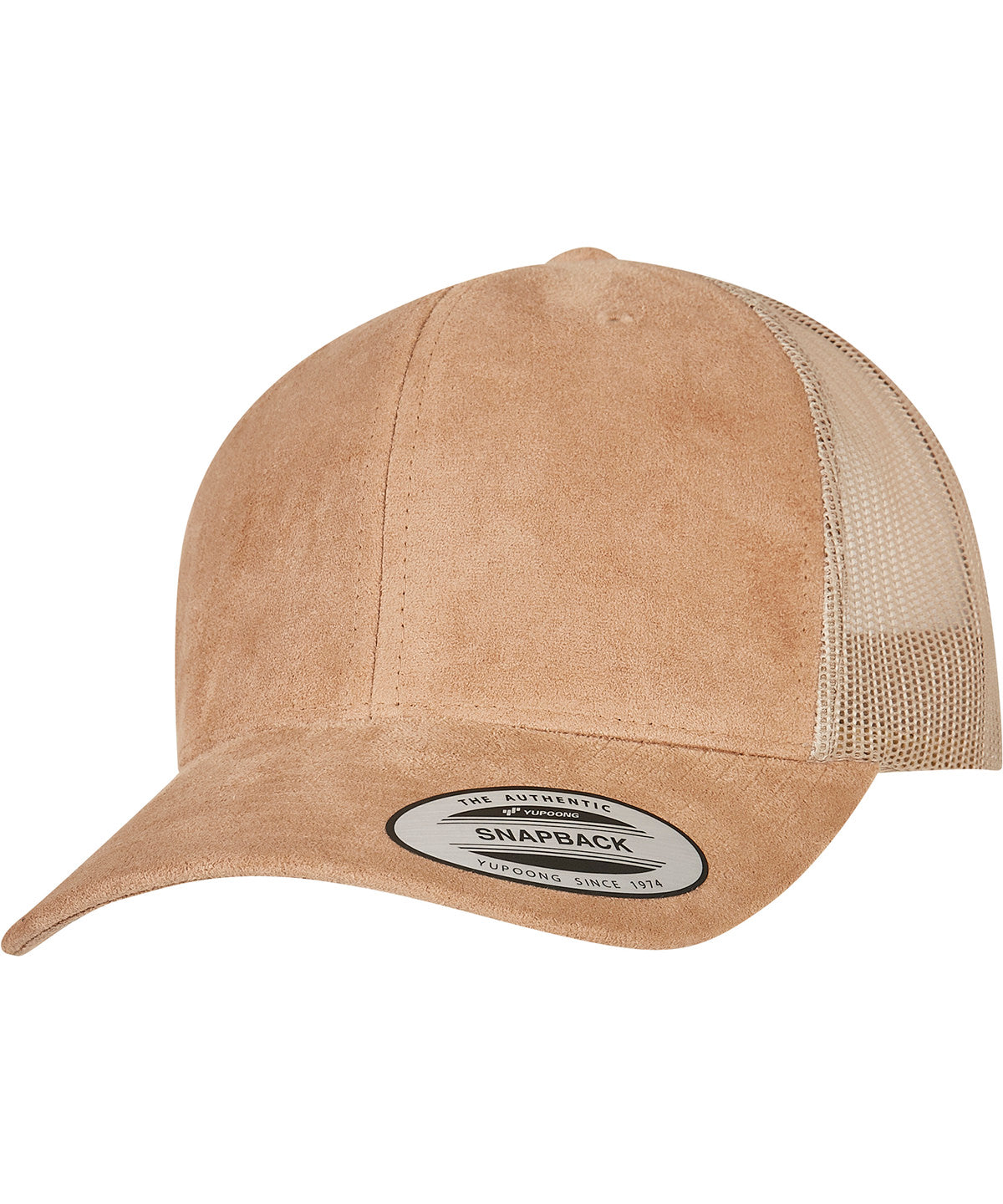Flexfit by Yupoong Imitation suede leather trucker cap (6606SU) YP236