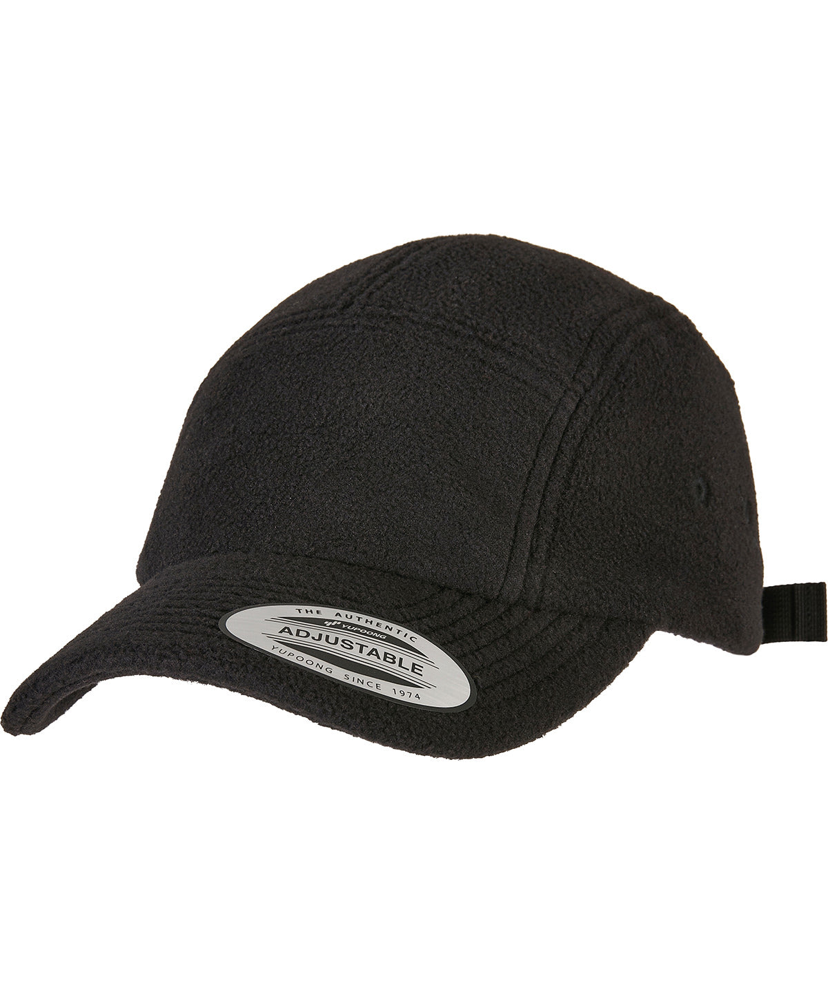 Flexfit by Yupoong Polar fleece jockey cap (7005PF) YP242 - Black