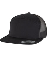 Flexfit by Yupoong 7-panel classic trucker cap (9294) YP265 - Black/Black