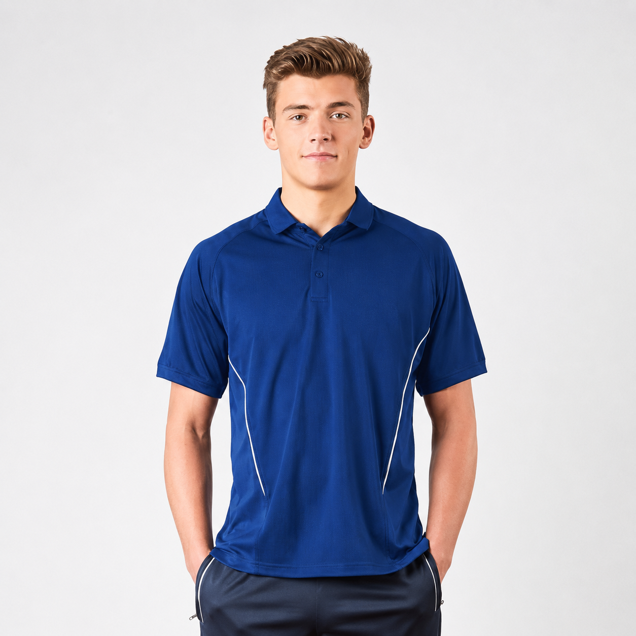 Blue Max Banner Performance Polo Shirt 111897