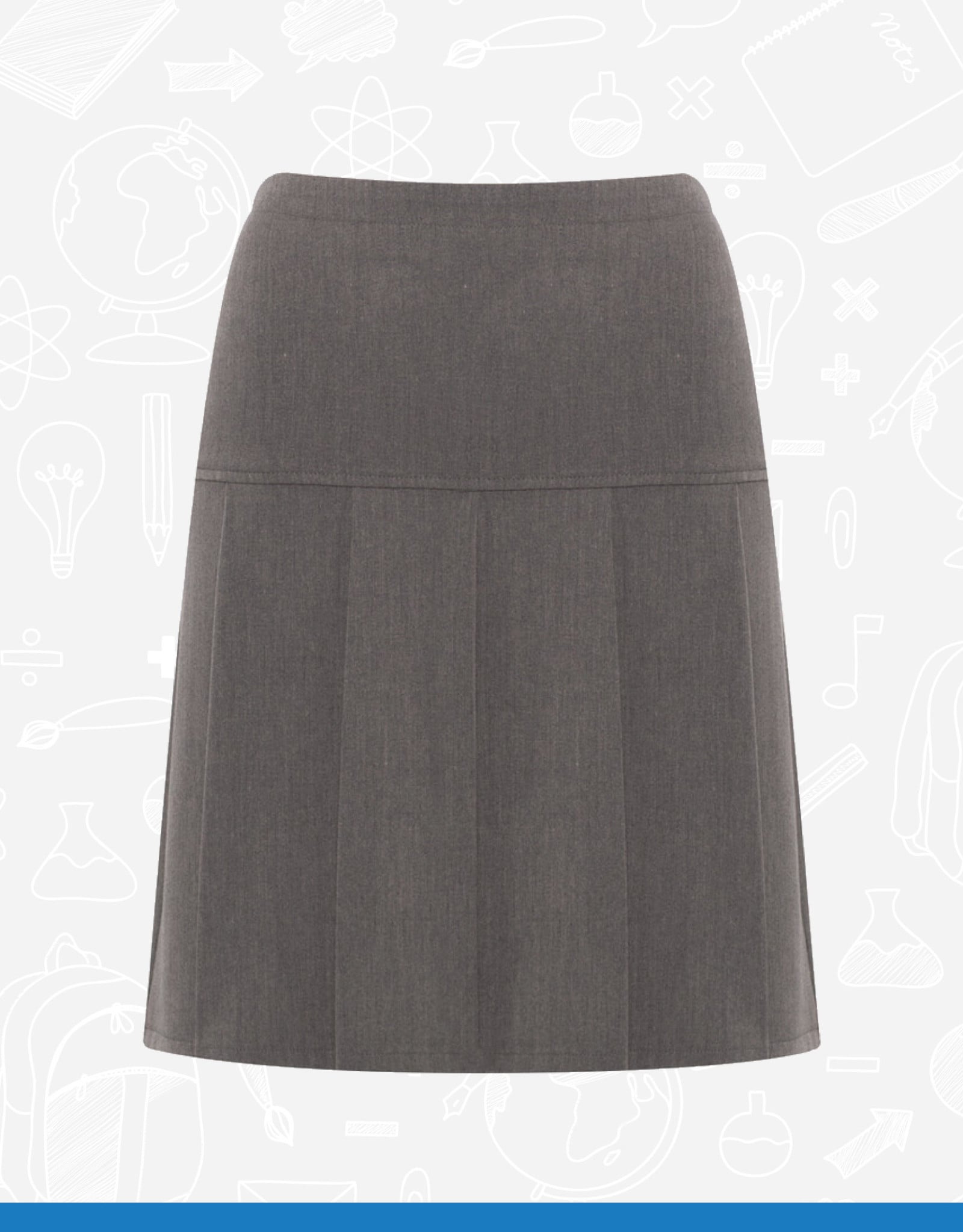 Blue Max Banner Charleston Pleated Skirt 1IS