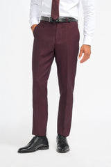 Caridi Trousers - Wine