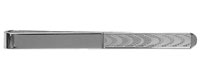 Half Waterwave Sterling Silver Tie Slide by Dalaco