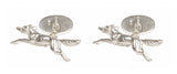 Fox Sterling Silver Cufflinks by Dalaco