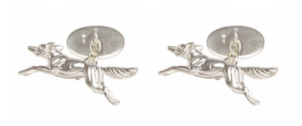 Fox Sterling Silver Cufflinks by Dalaco