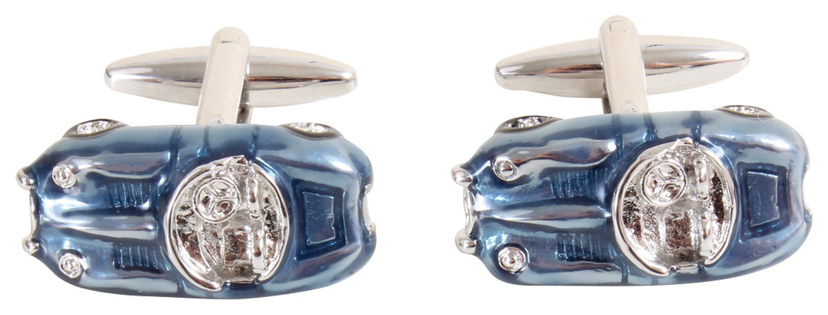 Classic Blue Car Cufflinks by Dalaco