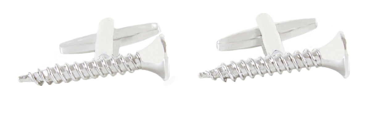 Screw Design Cufflinks by Dalaco