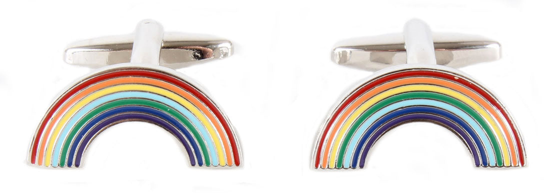 Rainbow Cufflinks (D) by Dalaco