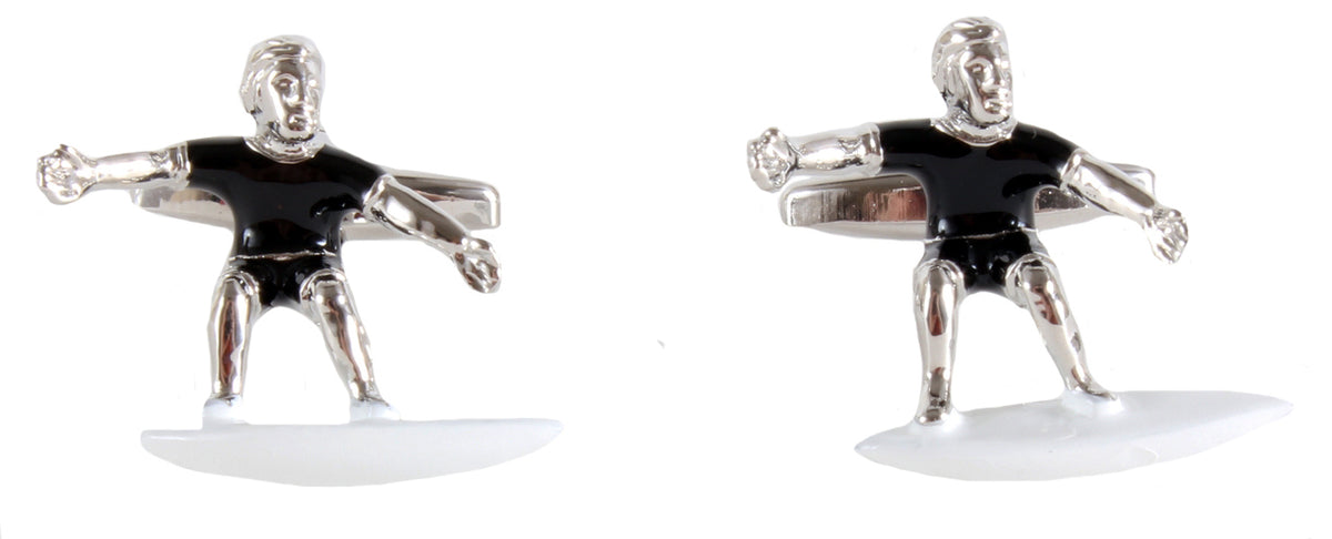 Surfer Cufflinks by Dalaco