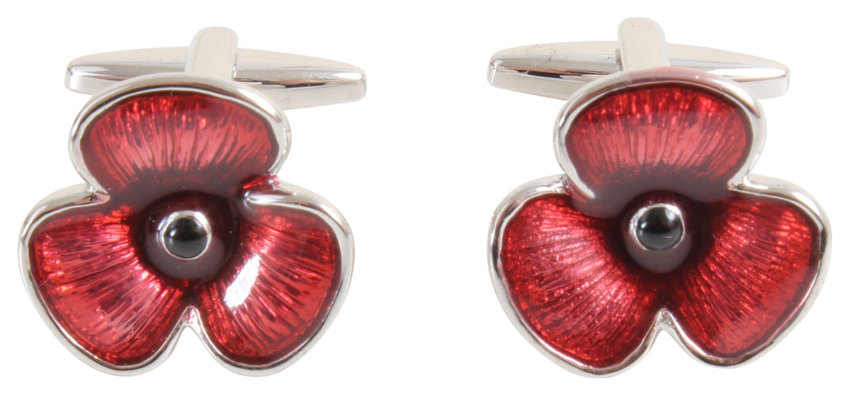 Poppy Cufflinks by Dalaco