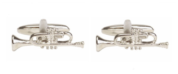 Trumpet 3D Cufflink by Dalaco