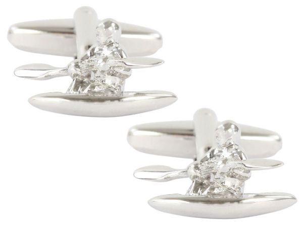 Canoeist Cufflink by Dalaco