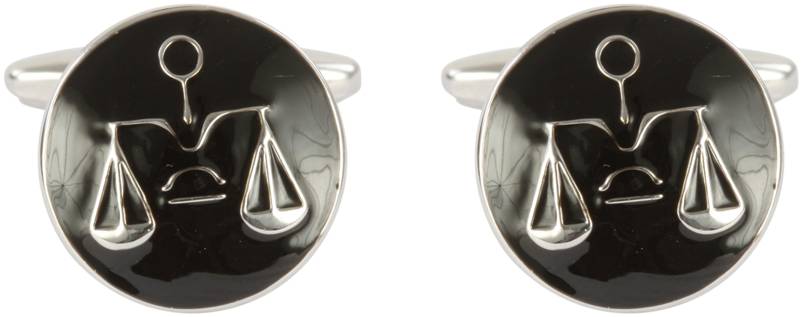 Scales of Justice Cufflinks by Dalaco
