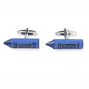 Blue Crayon Cufflinks by Dalaco