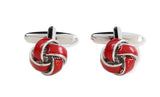 Red Knot Cufflinks by Dalaco