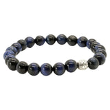 Blue Tiger Eye Stone Bracelet by Dalaco
