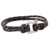 Blue & Pink Shackle Clasp Bracelet by Dalaco