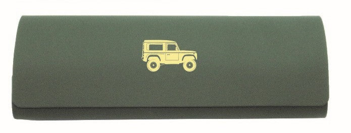 Land Vehicle Embossed Glasses Case & Cloth by Dalaco