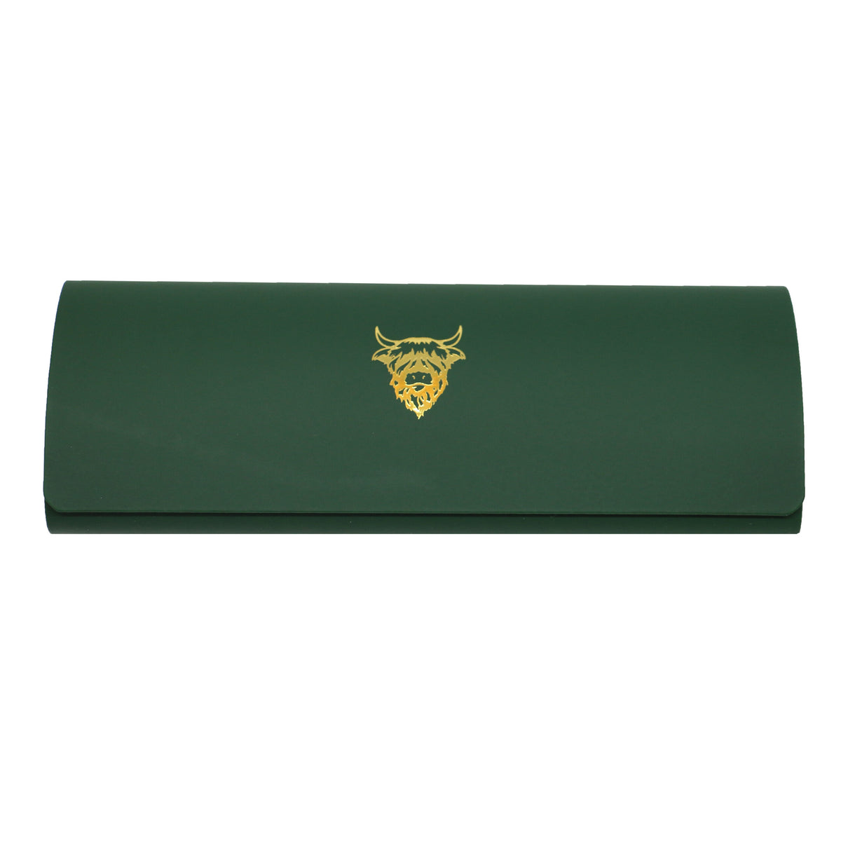 Highland Cow Gold Embossed Glasses Case & Cloth by Dalaco